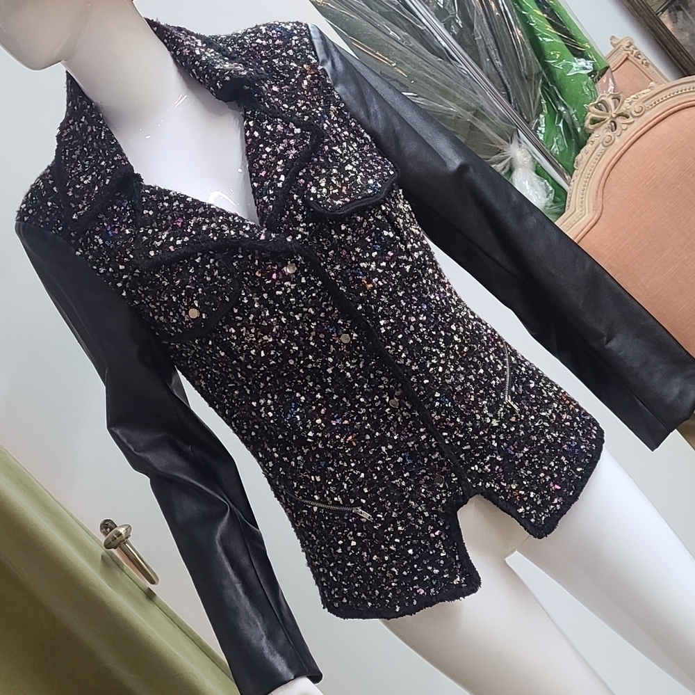 Simon Chang Multi Color Blazer - Picture 12 of 13